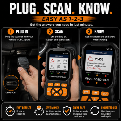 V520 OBD2 Scanner
